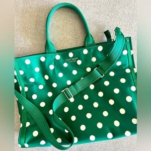 Kate Spade ♠️ 
New Nylon Sunshine Dots Large Tote